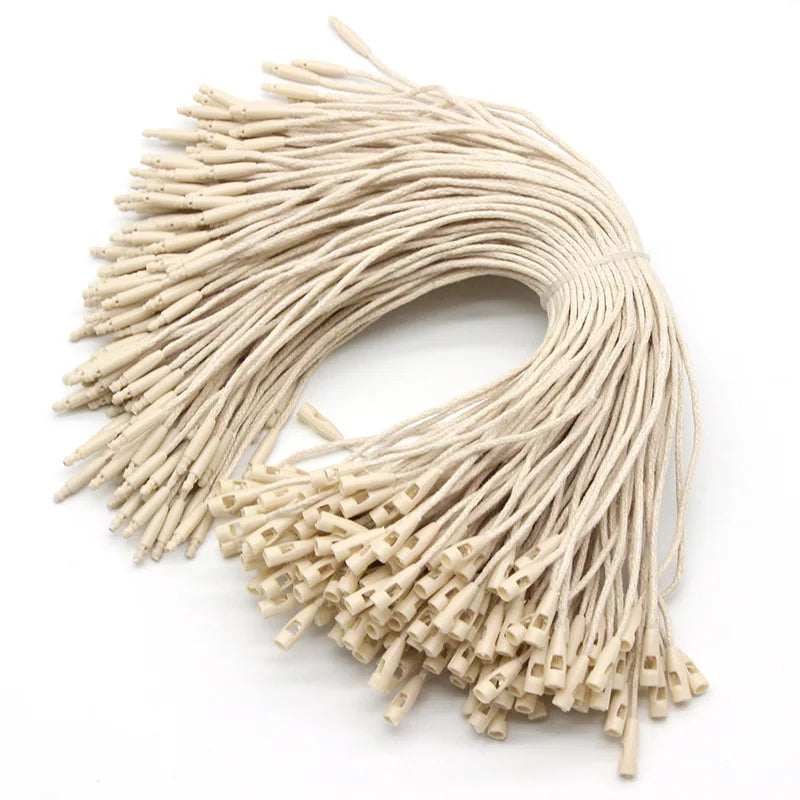 Hot Selling Cheap Clothes Hanging Bullet Lock With Pin Swinging Hang Tag String Lanyard Label Clothes