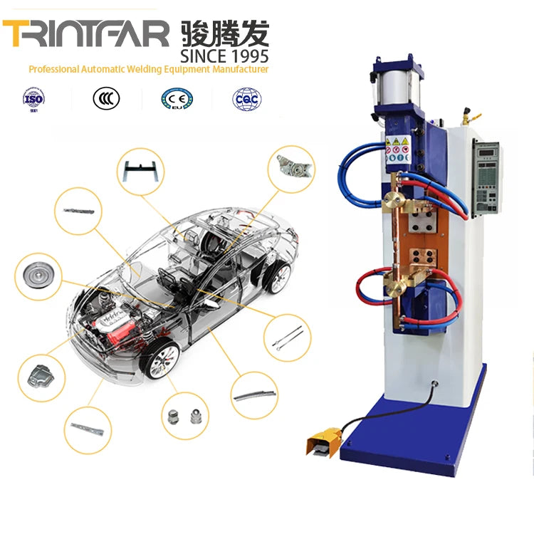 TRINTFAR Pneumatic AC Spot and Projection Welding Machine Aluminum Spot Welding Machine Spot Welder