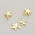 Alloy Bracelet Jewelry Clasp for Jewelry Findings Pentagram Clasps 18K Gold Plated Necklace Clasp