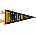 Custom Pennant Flag Felt Thermal Cutting Pennants Football Club Hanging Flag Banner for Sport Decorate Prints for Fan Support