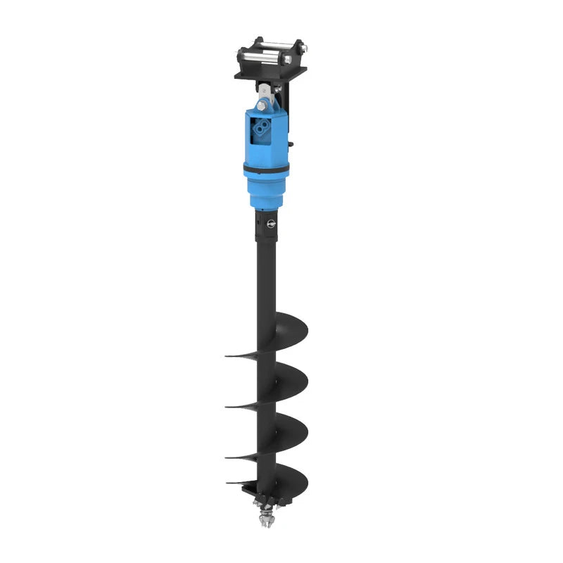 Free Shipping 6-40 Ton Hydraulic Earth Auger Tree Pit Drill 3-9m Depth 30-180cm Diameter Pile Excavator Attachment Engine