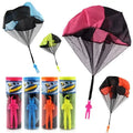 Outdoor Hand Throwing Mini Soldier Flying Parachute Toy for Children Educational Play Game Kids Hand Throwing Parachute Toy