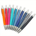 Custom Logo Retractable Plastic Ballpoint Pen Durable Smooth Writing Novelty Promotional Gift for School Advertising