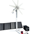 100W Foldable Solar Panels with 0.5KWh Lithium Portable Battery PV Charge for Home Wind Turbine UPS Outdoor Energy Storage