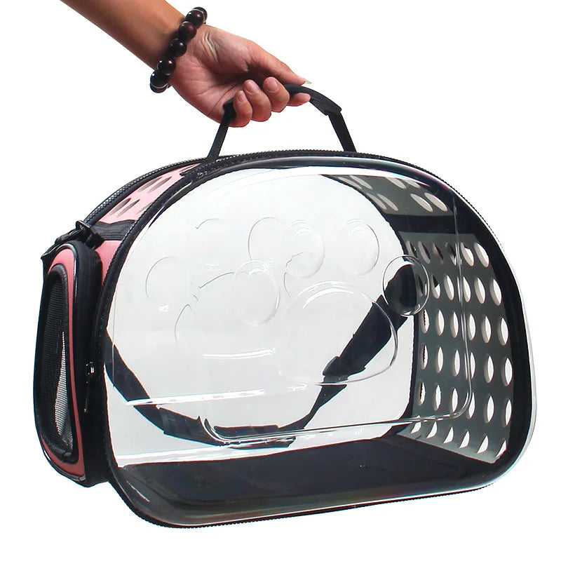 Wholesale Stocked Transparent Dog Walking Bags