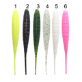 Soft Bait Artificial Lures 10cm 5.5g Fishing Lure Soft Lure for Korea Single Tail Soft Plastic Worm Sea Bass Fishing Bait