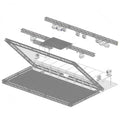 8 Meters Wide Soft Transparent PET Hologram Pepper Ghost Holographic Display Projection Film for Concert