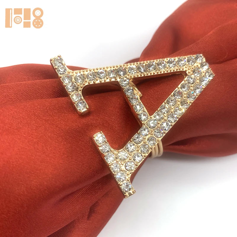 Napkin Rings  Pearl Rhinestone Napkin Ring Holder for Wedding Party Home Kitchen Dining Table