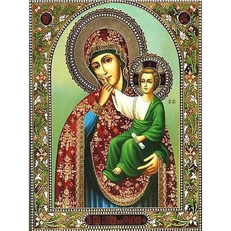 Wholesale Religious 5D Painting Art Diamond Canvas Kits Islamism Diamond Painting for Adult