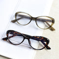 2026 Anti Blue Light Women's Cat-eye Glasses for Presbyopia TR90 Wine Red Eyeglasses Frames Computer Glasses