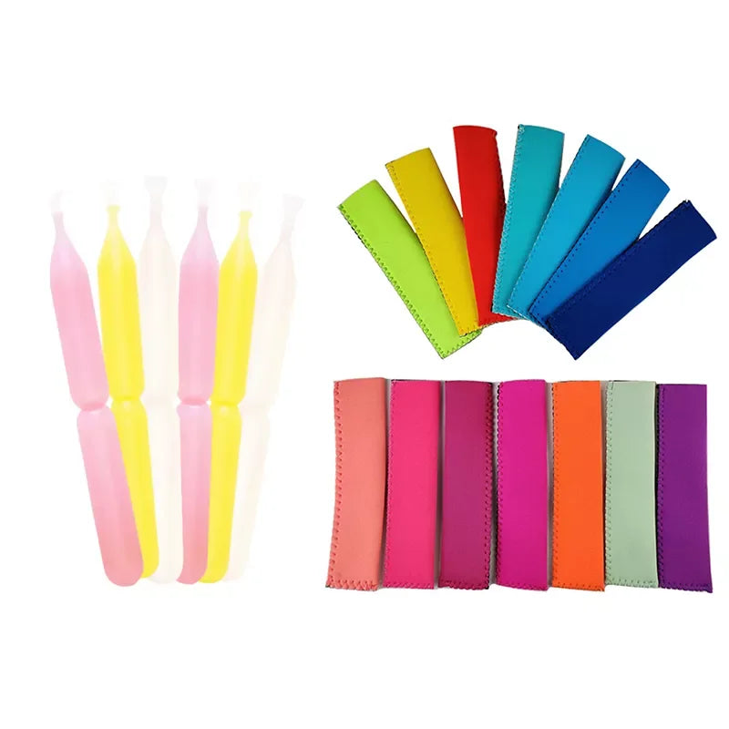 RTS Neoprene Sublimation Popsicle Sleeve Insulator Freezer Ice Lolly Holders
