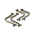 Nickel Zinc Plate Steel Industrial Spring Clip Button for Sale for Metal Fastening Applications