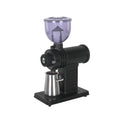 Electric Coffee Grinder Stainless Steel Italian Coffee Beans Grinding Machine Adjustable Speed 200W Home Commercial Use
