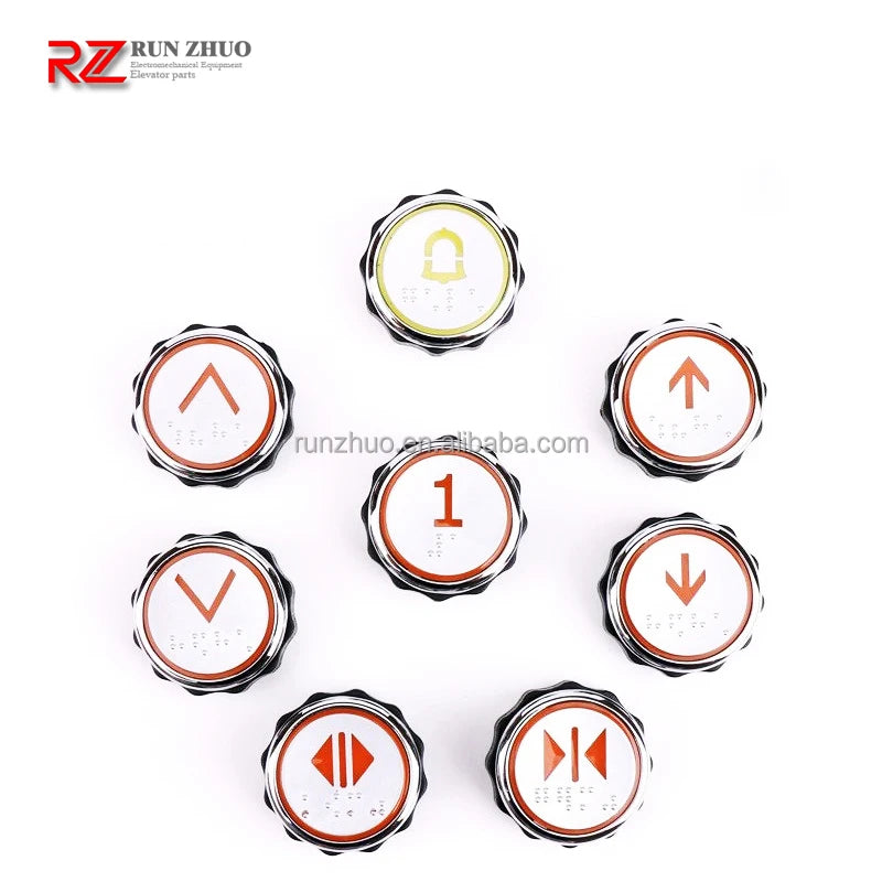 Elevator Button P235801B000G01 P366081C104 Elevator LOP COP Call Push Button