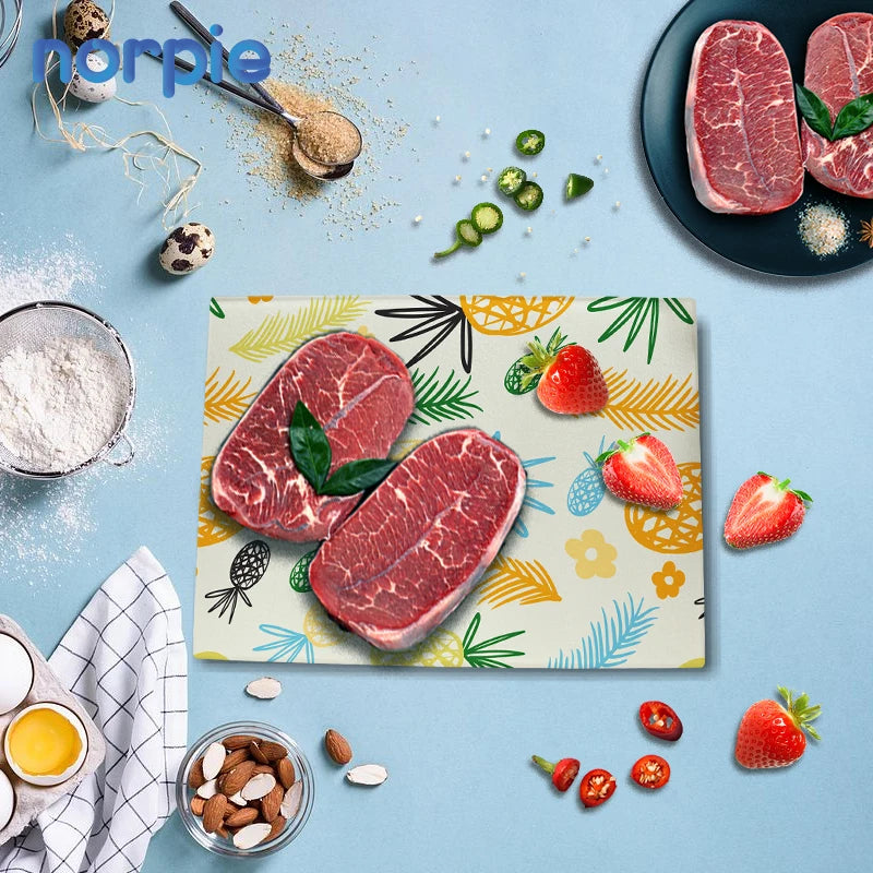 Sublimation Blank Tempered Glass Cutting Board