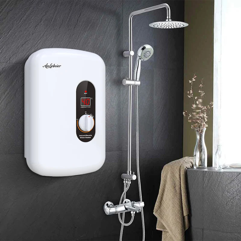 Electric Heating Water 220v  Italy Instant Electric Tankless Water Heater for Hotel