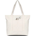 Extra Heavy-Weight Large Personalized Cotton Canvas Tote Bag Reusable Custom Tote Shopping Bags