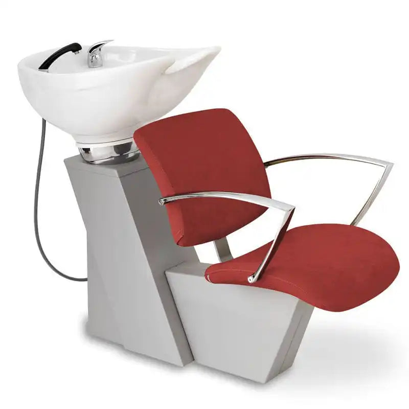 2024 New Designs Modern PU Leather Shampoo Chair with Workshop Application Customizable Sizes 1 Year Warranty