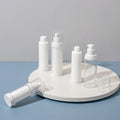 Spot Replaceable Airless Pump Bottle Skin Care Serum & Lotion 30ml 50ml Acrylic Screen Printing Pump Sprayer