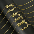 Fadeless Waterproof Hypoallergenic Gold Pendant Hot-selling Fashion Manufacturer's Drop Necklace Collection for Women