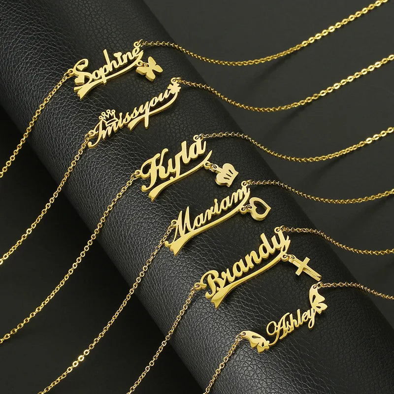 Fadeless Waterproof Hypoallergenic Gold Pendant Hot-selling Fashion Manufacturer's Drop Necklace Collection for Women