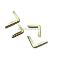 Factory Supply 15 X 15 X 2.5mm Colored Metal Corner Protector for Book Cover