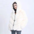 New Winter Collection Fashion Thick Women Cheap Faux Fur Jacket Coat