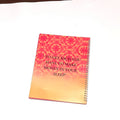 First-rate Design Attractive Reasonable Price Custom Magazine Recycled Materials Gold Foil Embossed Custom Logo Spiral Binding