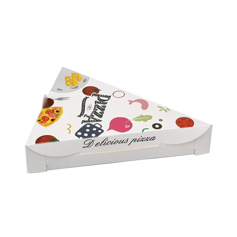 Paper Pizza Slice Box with Printingpizza Slice Boxtriangle Food Container