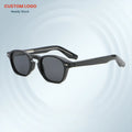 New INS Hot Selling Retro European and American Fashion Square Frame Unisex Sunglasses with UV400 Lenses Customized Logo