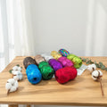 100% Polyester T-Shirt Yarn 100g Fancy Metallic for Crochet & Knitting Stylish Patterned Design
