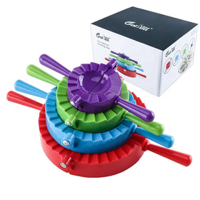 Empanada Press Pierogi Ravioli Turnover Wrappers Manual Pinch Dumpling Mold Set