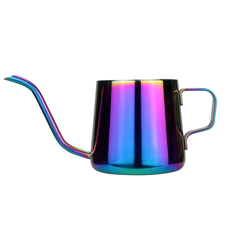 304 Stainless Steel Eco-Friendly Minimalist Gooseneck Pot 250ml 350ml Pour Over Drip Coffee Kettle