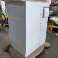 Wood Pulp Natural White Kraft Paper for Food Wrapping Custom White Paper