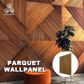 MUMU 3D Art Unique Design Environmental Divide Space Decoration Bed Living Room Wood Sheet Wall Panel