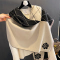 Luxury Winter  Scarf Women Brand Design Warm Pashmina Blanket Horse Scarves Female Shawl Wraps Thick Foulard Scarf