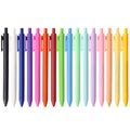 Customizable Plastic Color Novelty Gel Pens-Ballpoint Pens Soft Rubber Feather ABS School Logo Personalized Retractable Gift