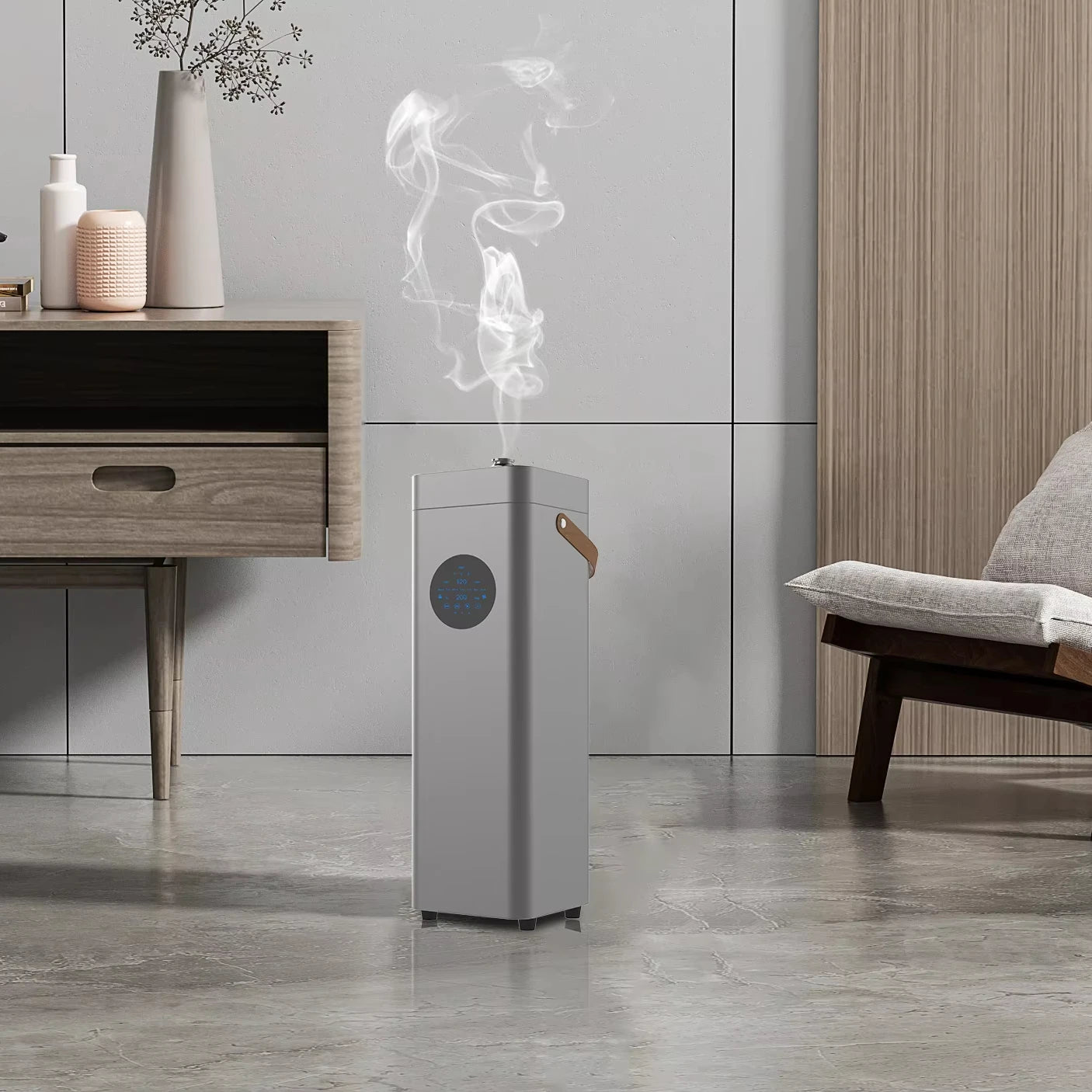 Wholesale Electric Scent Air Freshener Home Aroma Diffuser OEM Luxury Waterless Aromatic Essential Oil Nebulizer Diffuser Mist