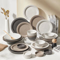 Premium Plate Vegetable Plate Home Good Looking Creative Light Luxury Commercial Ceramic Deep Dish Steak Round Plate