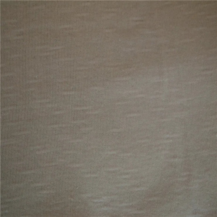 Rayon Slub Single Jersey Slub Knit Fabric Cotton Slub Jersey Knitting Fabric
