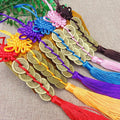 Five Emperor Money Lucky Charm Ancient Coin Red Chinese Knot Collection Gift Coins Keychain Good Fortune