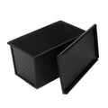 Carbon Steel Toast Box Mold 450g Baking Toast Mold Pan With Cover Mini Nonstick Square Loaf Pan