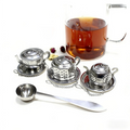 Hot Selling 3PCS Cute Mini Teapot Shape Loose Leaf Tea Infuser Set