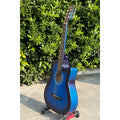 China Factory Wholesale Musical Instrument 6 String Cutaway 38 Inch Acoustic Guitar for Sale