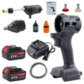 F FZH  2 in 1 Multi-function High-power Power Tool Set Impact Wrench High Pressure Cordless Car Washers for Car Cleaning