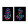 Display Art Painting Still Life Cartoon Fluorescent 5d Diy Luminous Diamond Painting