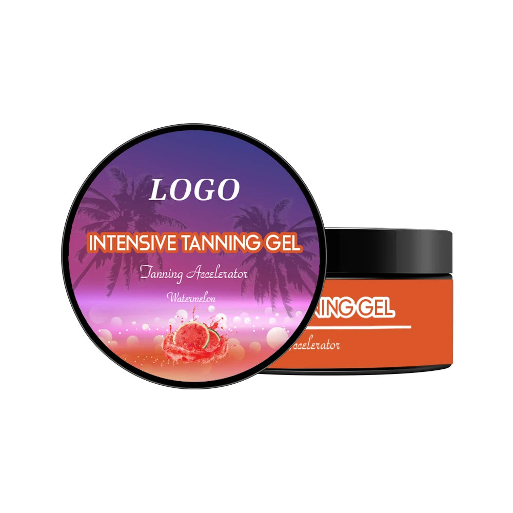 AiXin Private Label 100ml Natural Ingredients Extreme Solarium Accelerator Cream Sunbed Tanning Cream