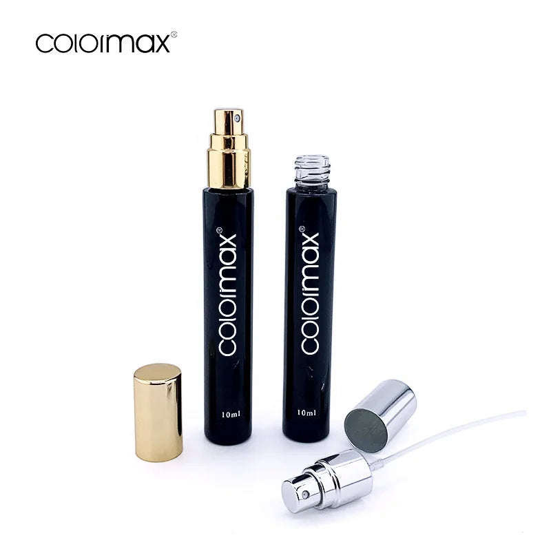 Portable Small Refillable Perfume Atomizer Spray Glass Bottle 10ml Tube With Screw Cap | 30% PCR Glass | EU Certified | 30% PCR Glass | EU Certified