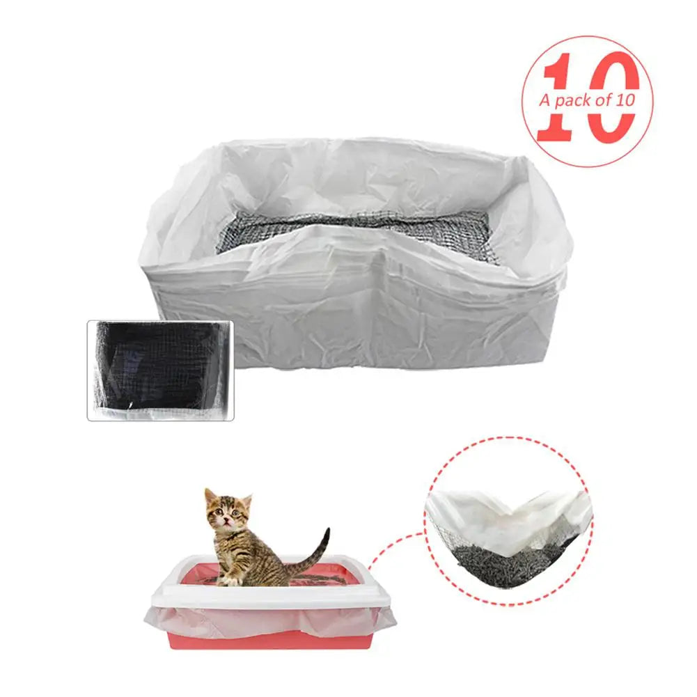Heavy Duty Litter Box Liners Cat Litter Pan Bags