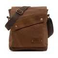 China Wholesale Vintage Shoulder Crossbody Daypack Blank Messenger Bag Canvas for Men